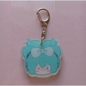 hatsune miku shaker keychain